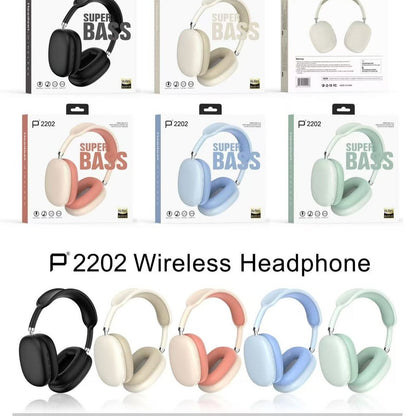 SUPER BASS WIRELESS STEREO HEADSET ALL IN ONE