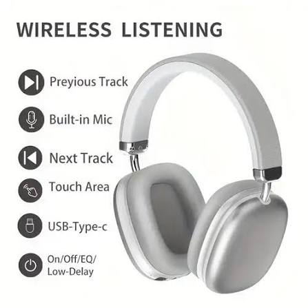 SUPER BASS WIRELESS STEREO HEADSET ALL IN ONE