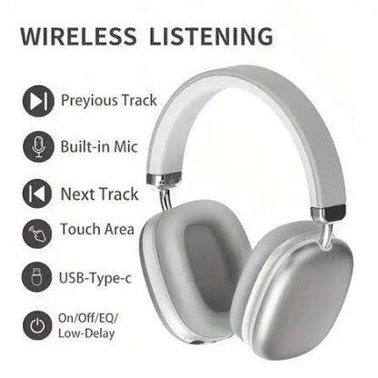 SUPER BASS WIRELESS STEREO HEADSET ALL IN ONE